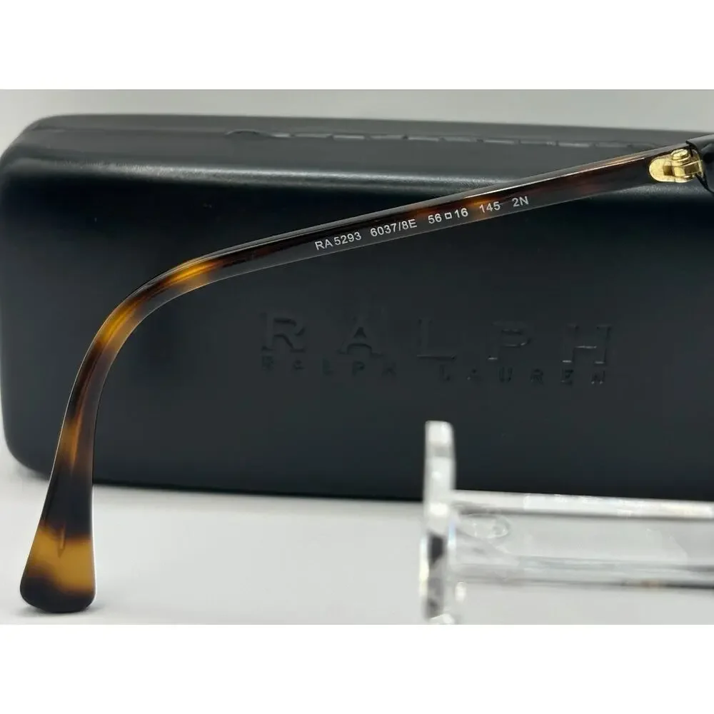 Ralph Lauren RA5293 603/8E Sunglasses 56mm Black Frame Brown Lens 145mm